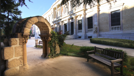 Museum garden and façade