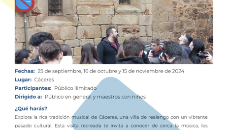 "Ad Libitum": Recreación de la Vida Musical de Cáceres como Villa de Realengo.
