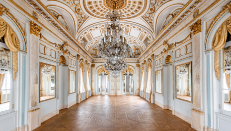 "Welcome, your Majesty" - te gast in de Spiegelzaal van het Paleis op de Meir