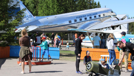 Ilmailumuseon Lastenpäivä: Kotimatka