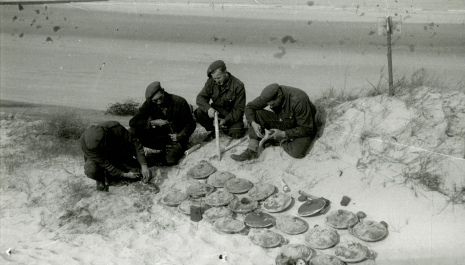‘En route’ met de bevrijdingstroepen langs de kust