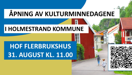 Åpning av Kulturminnedagene i Holmestrand kommune