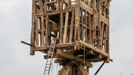 De Gansakkermolen: een molen in wording