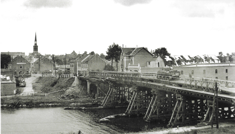 Een verdwenen brug over het kanaal