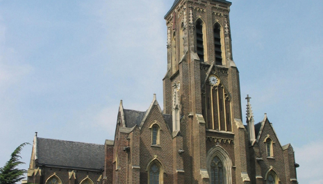 Sint-Ursulakerk "en route"