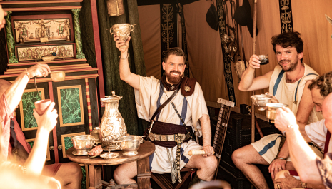 Vivat Bacchus! Eten en drinken bij de Romeinen