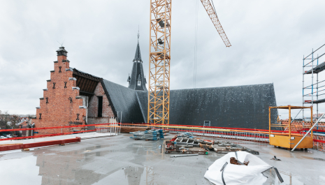 Oude Postgebouw - Werfbezoek