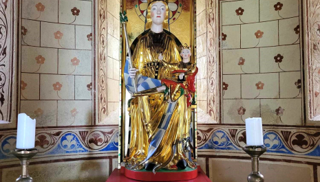 Føredrag i Hove steinkyrkje, 1170, om dekormåling og ornamentikk- Kulturarvfestivalen i indre Vestland