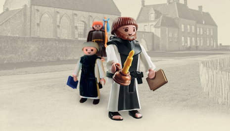 Op route doorheen de geschiedenis van Ten Bogaerde met ... Playmobil®