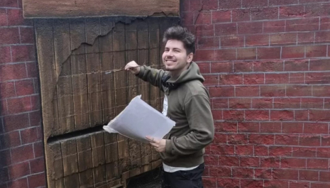 Uitzonderlijke bezoek herschilderde sluisbunker Antitankgracht