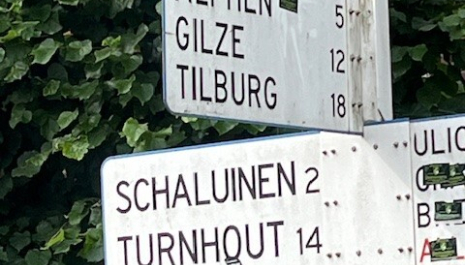 De oude baan van Baarle naar Turnhout
