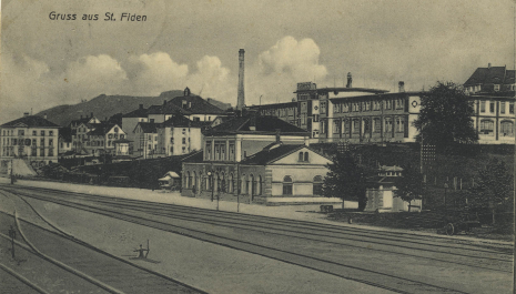 VON WINKELN NACH ST.FIDEN: BAHNHÖFE IN DEN EHEMALIGEN AUSSENGEMEINDEN STRAUBENZELL UND TABLAT