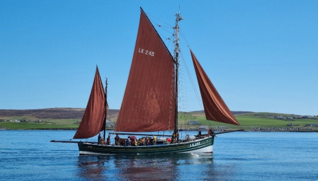 The Swan LK243, Scalloway