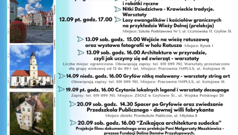 Historyczny spacer po Gryfowie Śląskim oraz zwiedzanie dawnej willi fabrykanta Organizatorzy