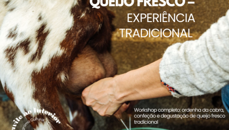 Da Ordenha ao Queijo Fresco. Workshop prático.