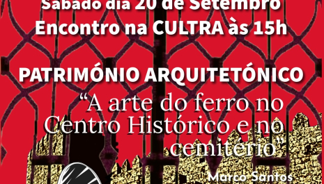 A arte do ferro no Centro Histórico e no Cemitério de Trancoso