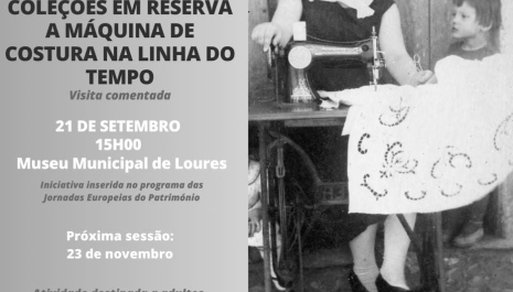 Coleções em Reserva. A Máquina de Costura na linha do tempo