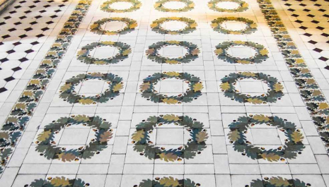 Opoczyńskie płytki ceramiczne w architekturze Miasta Organizator