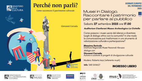 GEP2025 Musei in Dialogo: raccontare il patrimonio per parlare al pubblico