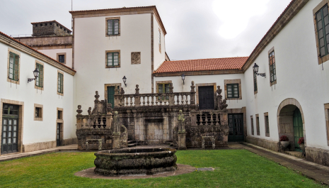 Patio del pazo de mariñán