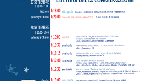 ICR, l' arte di costruire la cultura della conservazione -GEP25