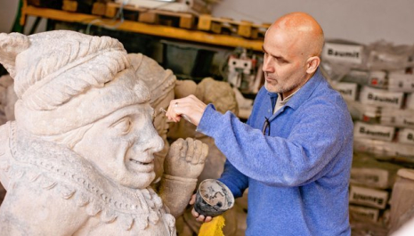 Die Salzburger Barockzwerge im Mirabellgarten: Vom 3D-Scan zum Stein