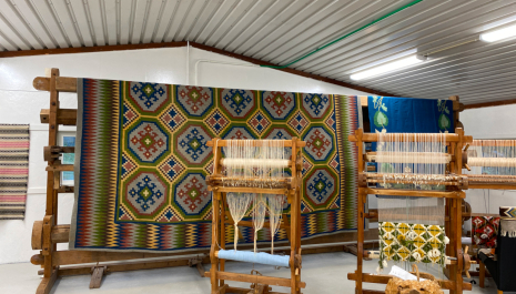 Restaurering av Store-veven: Open dag i Vevstova i Fjærland