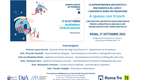 GEP 2025 - 𝑨 𝒔𝒑𝒂𝒔𝒔𝒐 𝒄𝒐𝒏 𝑬𝒓𝒔𝒐𝒄𝒉, 𝒂𝒓𝒄𝒉𝒊𝒕𝒆𝒕𝒕𝒐 𝒅𝒊 𝑹𝒐𝒎𝒂 𝒄𝒂𝒑𝒊𝒕𝒂𝒍𝒆. 𝐏𝐫𝐞𝐬𝐞𝐧𝐭𝐚𝐳𝐢𝐨𝐧𝐞 𝐝𝐞𝐥𝐥’𝐚𝐫𝐜𝐡𝐢𝐯𝐢𝐨