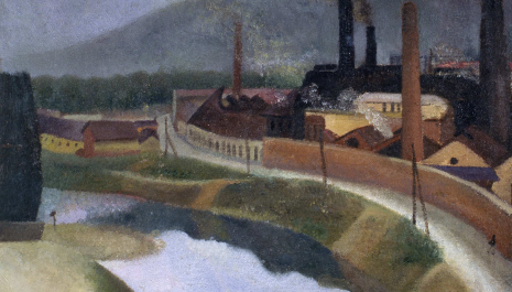 Tra architettura storica e paesaggio industriale. La città nella pittura di Carlo Levi e Piero Martina