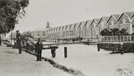 Sloepenloods van het Marinemuseum