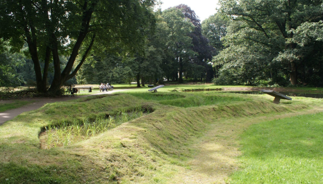 Sawah Belanda in park Sacré-Coeur