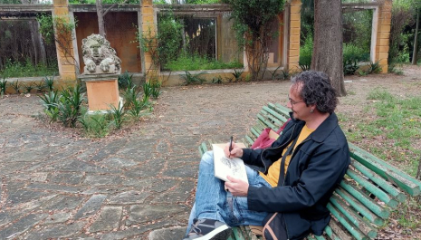 Urban Sketching al Jardí de Can Travé