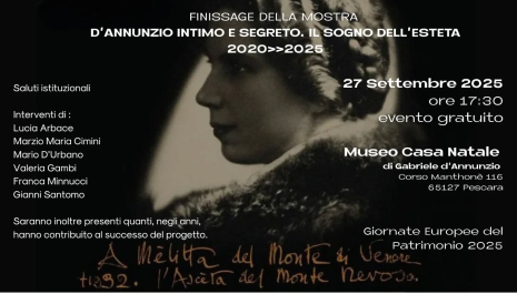 Finissage Mostra “d’Annunzio intimo e segreto”