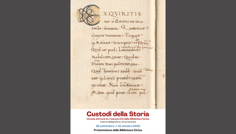 GEP 2025 | Mostra bibliografica e documentaria “Custodi della Storia. Verona attraverso i manoscritti della Biblioteca Civica”
