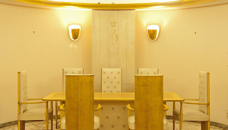 Brussels Central Station and royal lounge