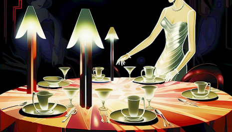 The Roaring Twenties at the Table and in the Kitchen