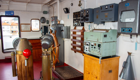 Navegando pelos espaços do Navio Museu Gil Eannes