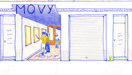 The renovation / transformation of the cinema Movy Club