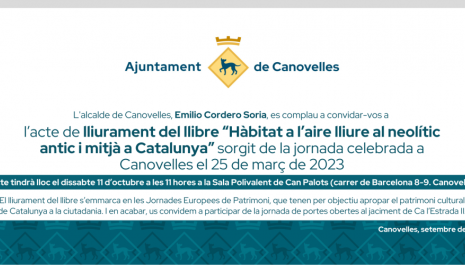 Hàbitat a l’aire lliure al neolític a Catalunya