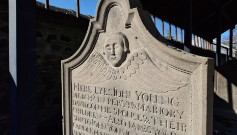 Exploring Greyfriars Burial Ground