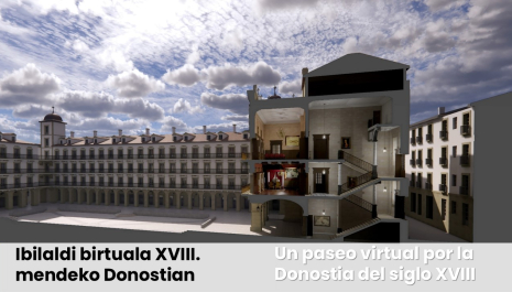 Un paseo virtual por la Donostia del siglo XVIII