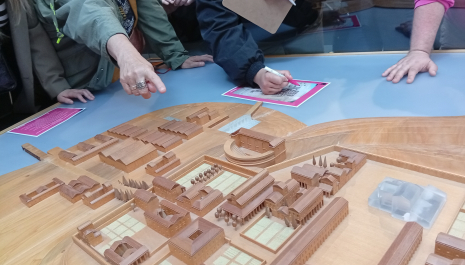 " Escape Room: La arqueóloga Haizea en el edificio del Museo Oiasso "