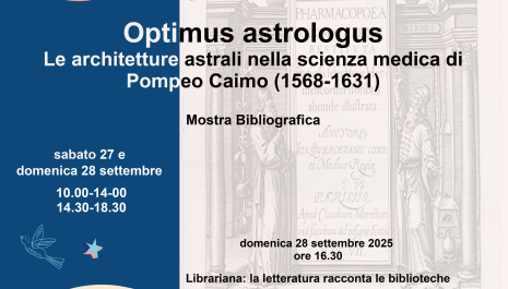 Optimus astrologus. Le architetture astrali nella scienza medica di Pompeo Caimo (1568-1631)