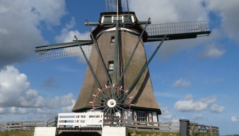 De watermolen van Polder Het Noorden