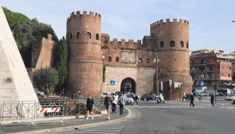 Costruire per la difesa: apertura straordinaria di Porta San Paolo