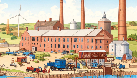 Big Buildings Bus Tour in Baasrode