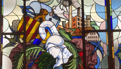 Visita a la planta noble de l'ajuntament