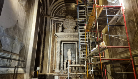 La restauració de la capella del Pilar de la Catedral de Vic