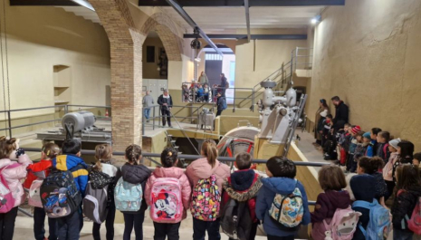 Visita a la central de la fàbrica Abadal de Súria