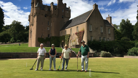 Aberdeen Saints Croquet Club at Westburn Park